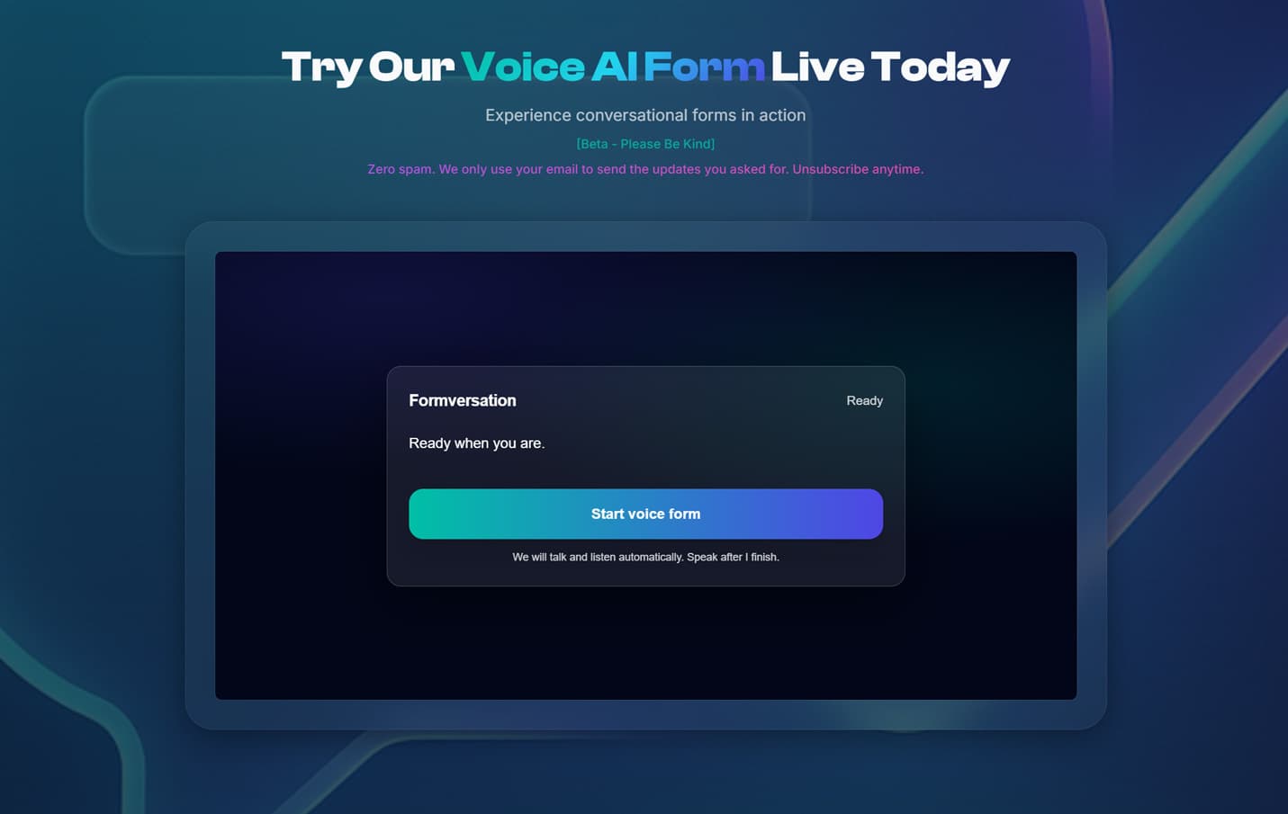 Voice AI Contact Forms: The Future of Lead Capture