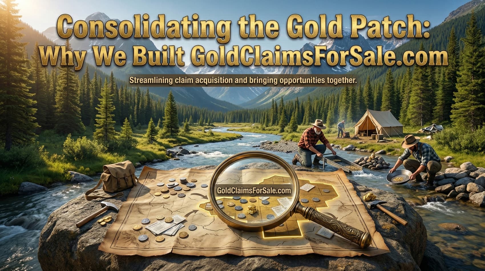 Consolidating the Gold Patch: Why We Built GoldClaimsForSale.com
